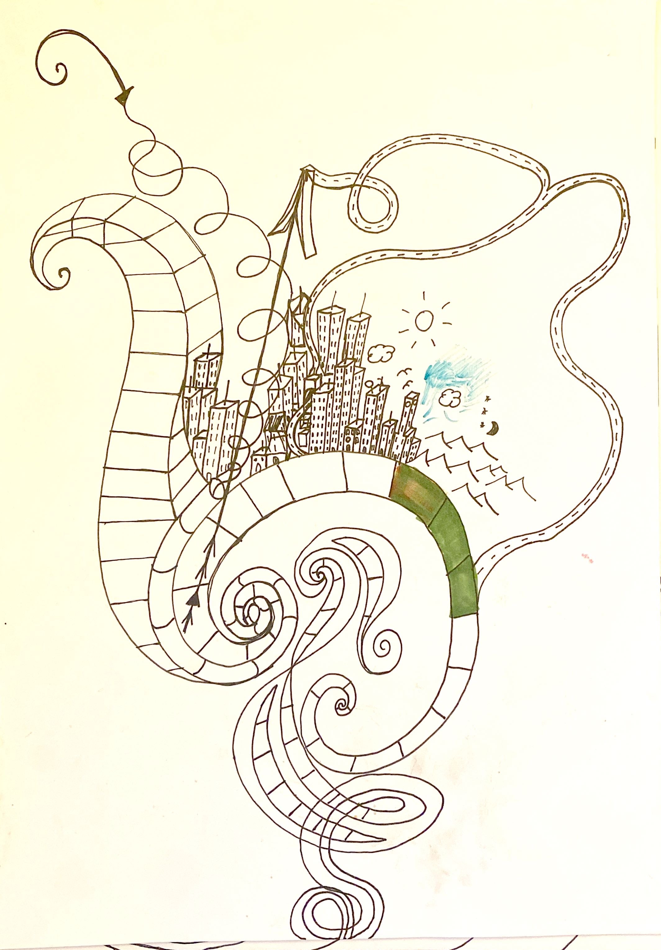 The Cosmic Flow From Sketch to Spectrum + High-Resolution Digital Prints (Original Ink & Full-Color Edition)